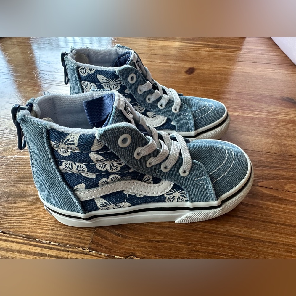 Vans Kids Denim Butterfly High-Tops